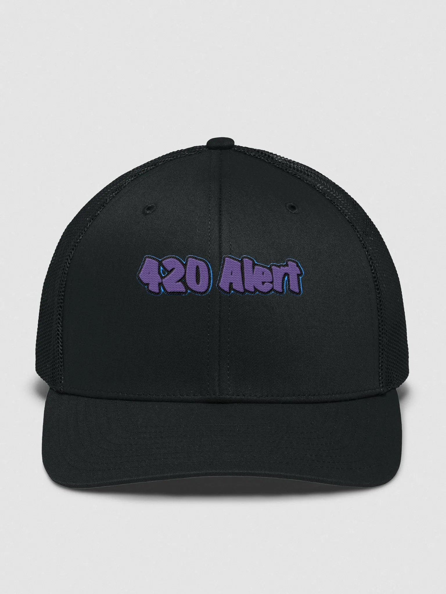 Glowing 420 Alert Richardson Trucker Hat product image (3)