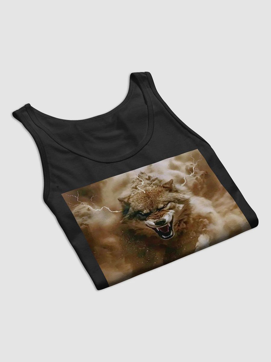 Thunderous Storm Wolf Tank Top product image (8)