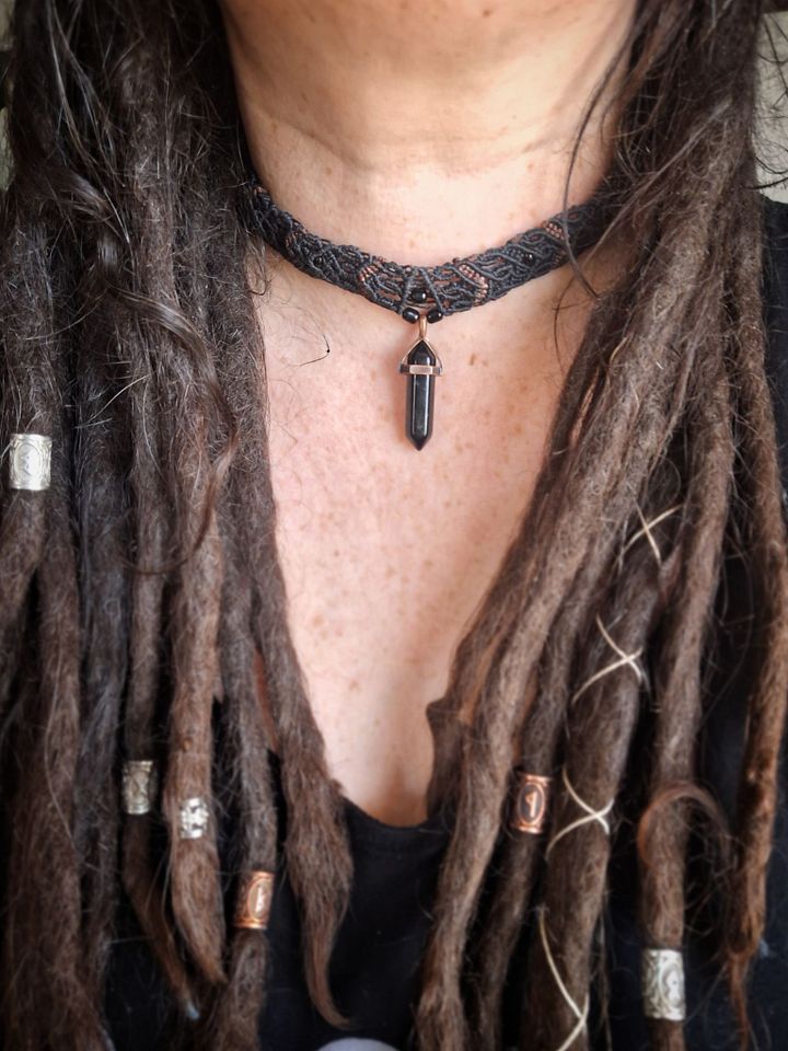 Onyx Point Choker Necklace product image (2)