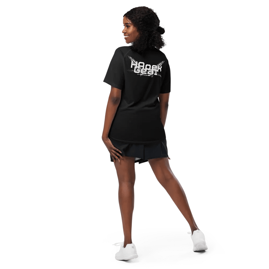 Unisex Sports Jersey - White HApex Gear Black Logo product image (5)