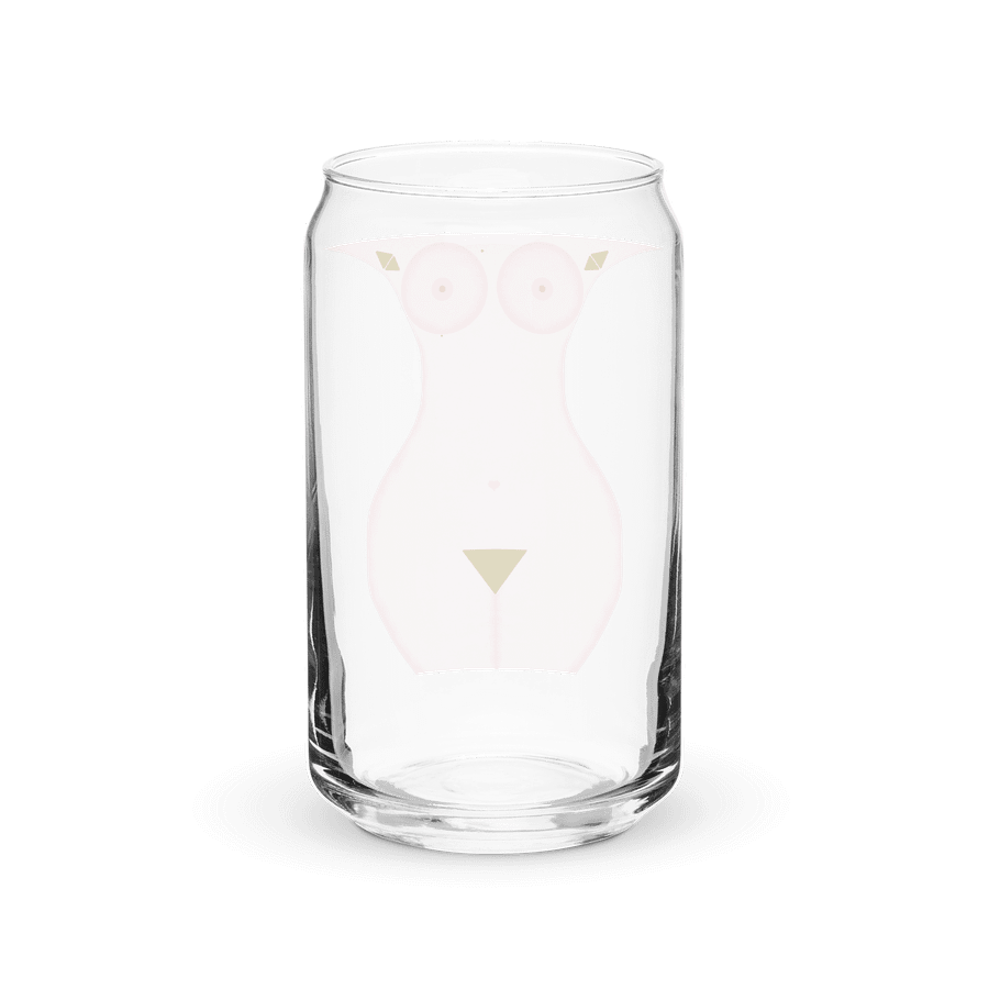 Abstracteros Elegance in a Can: Can-Shaped Glass product image (6)