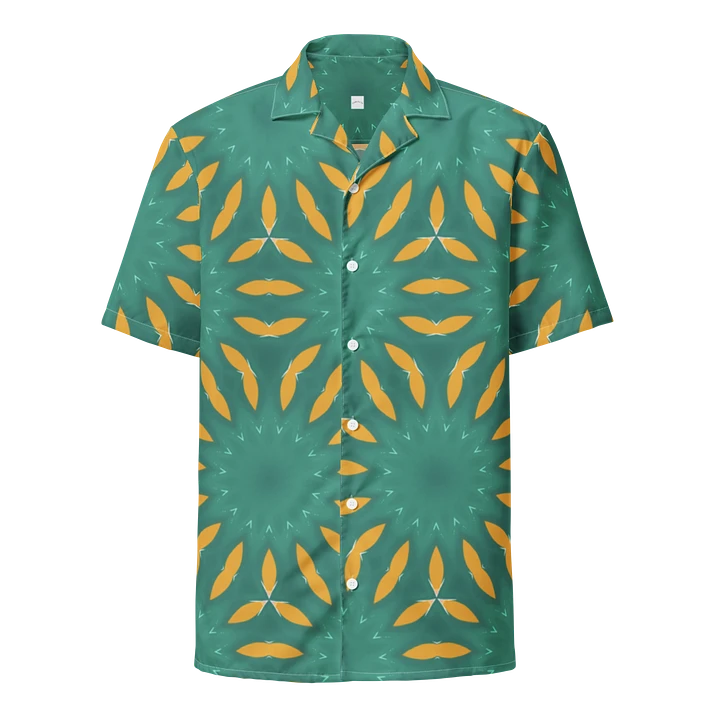 Hawaiian Style Shirt, Burst Print, Button Up product image (1)