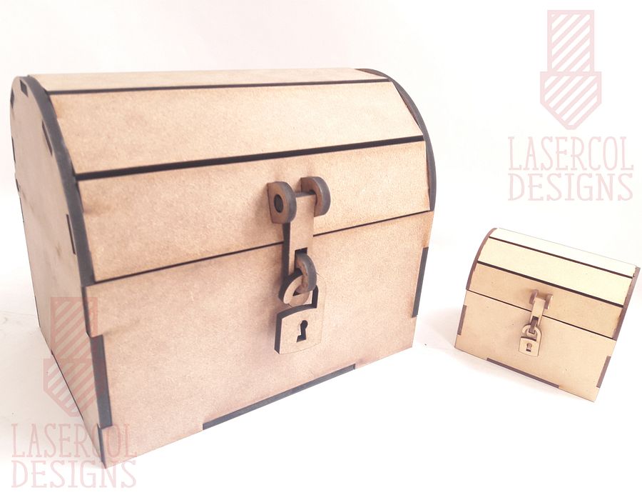 Box Chest (Two Sizes) - Laser Cut Files product image (3)