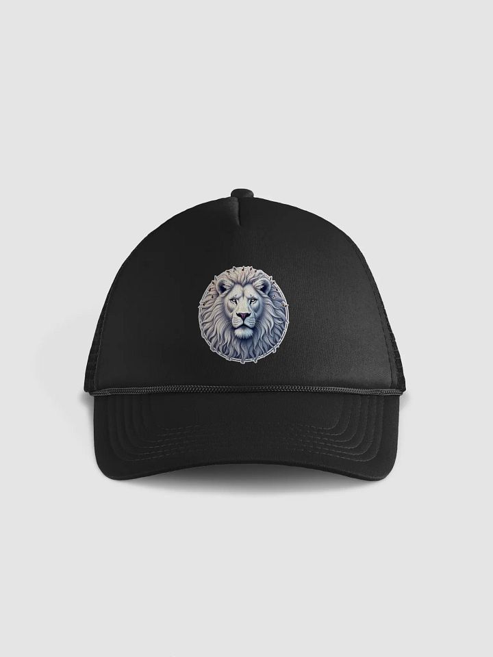Majestic White Lion Portrait product image (1)