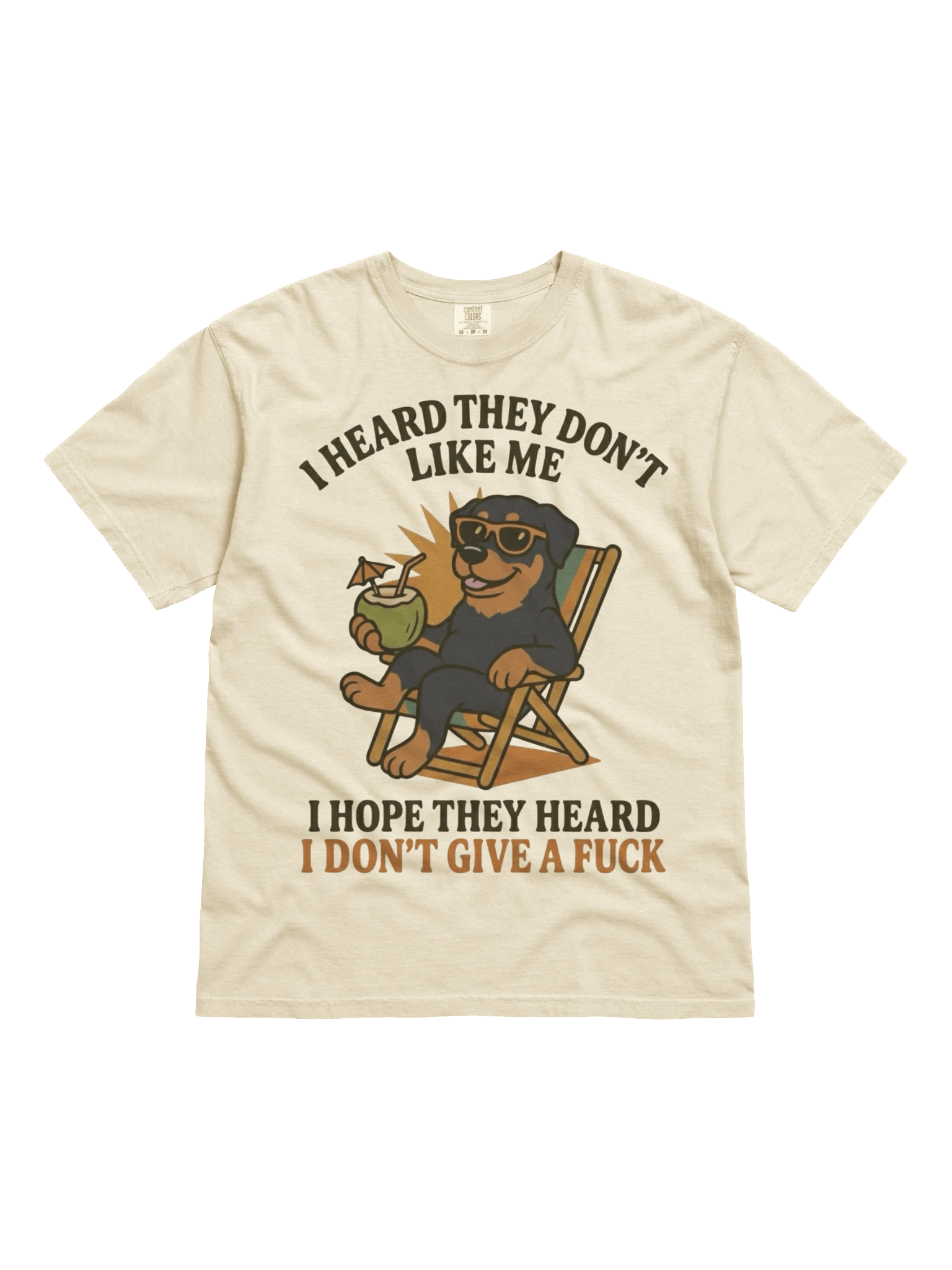 Confident Rottweiler Vibes T-Shirt product image (12)