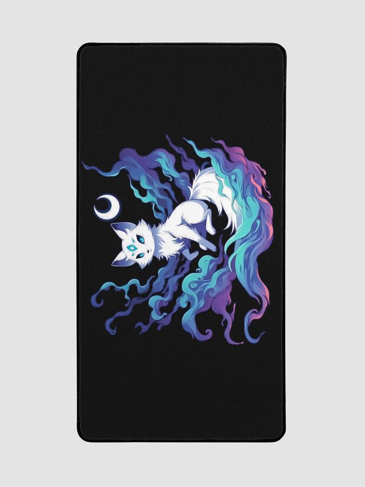 Mystical Moon Fox Desk Mat product image (2)