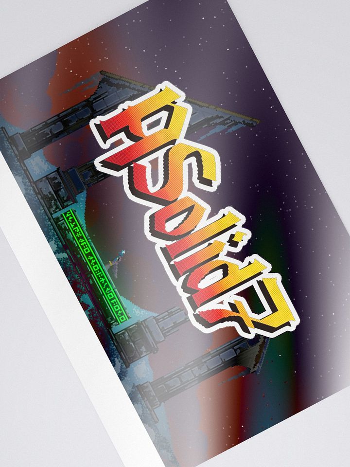 ASolid[7] Noita Style Die Cut Sticker w/ Background product image (1)
