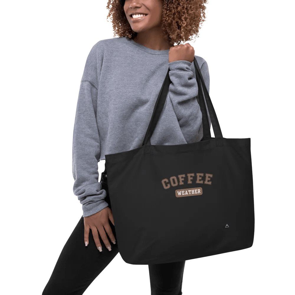 Coffee Weather | Black Tote (Timber) product image (2)