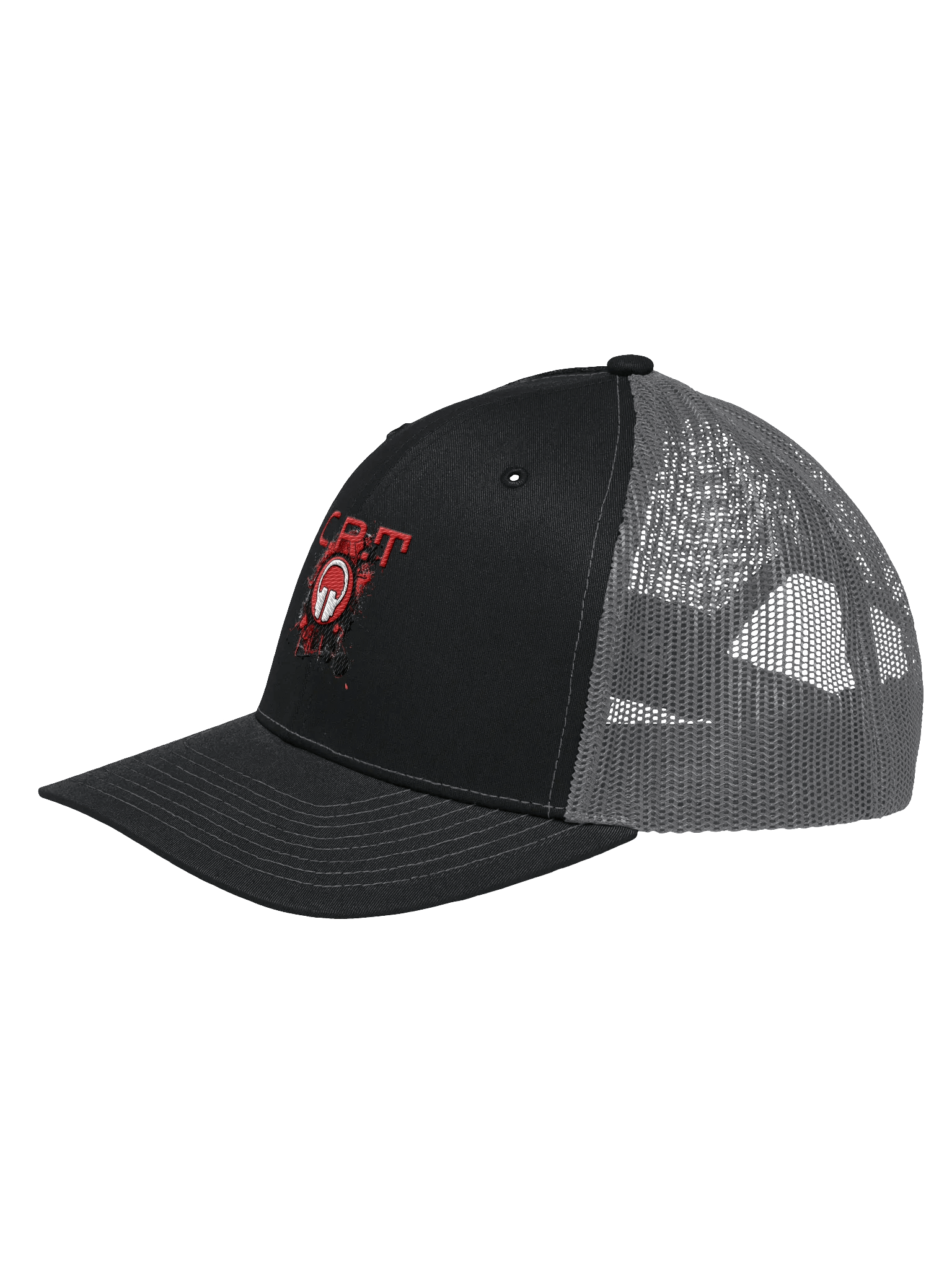 C.R.T Paint Splatter Richardson® Snapback trucker hat product image (2)