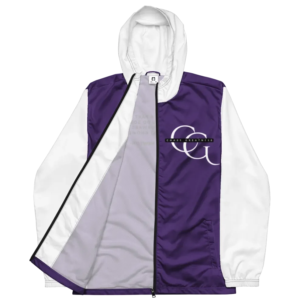 CG Purple Windbreaker White Sleeves product image (2)