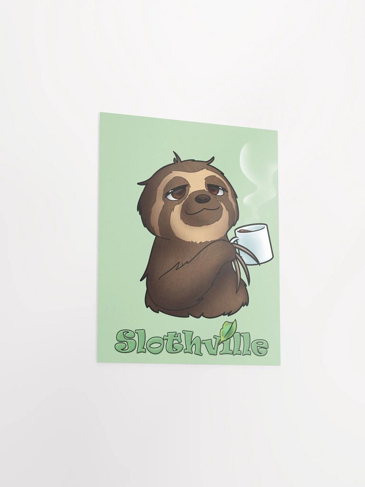 Slothville Steamer Matte Poster product image (1)