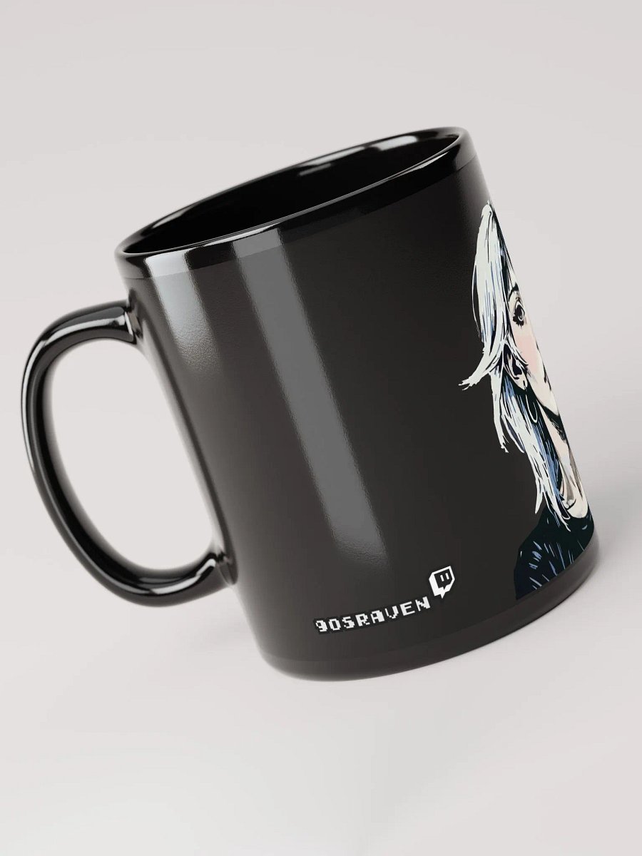 Raven's Raven Black Glossy Mug product image (6)