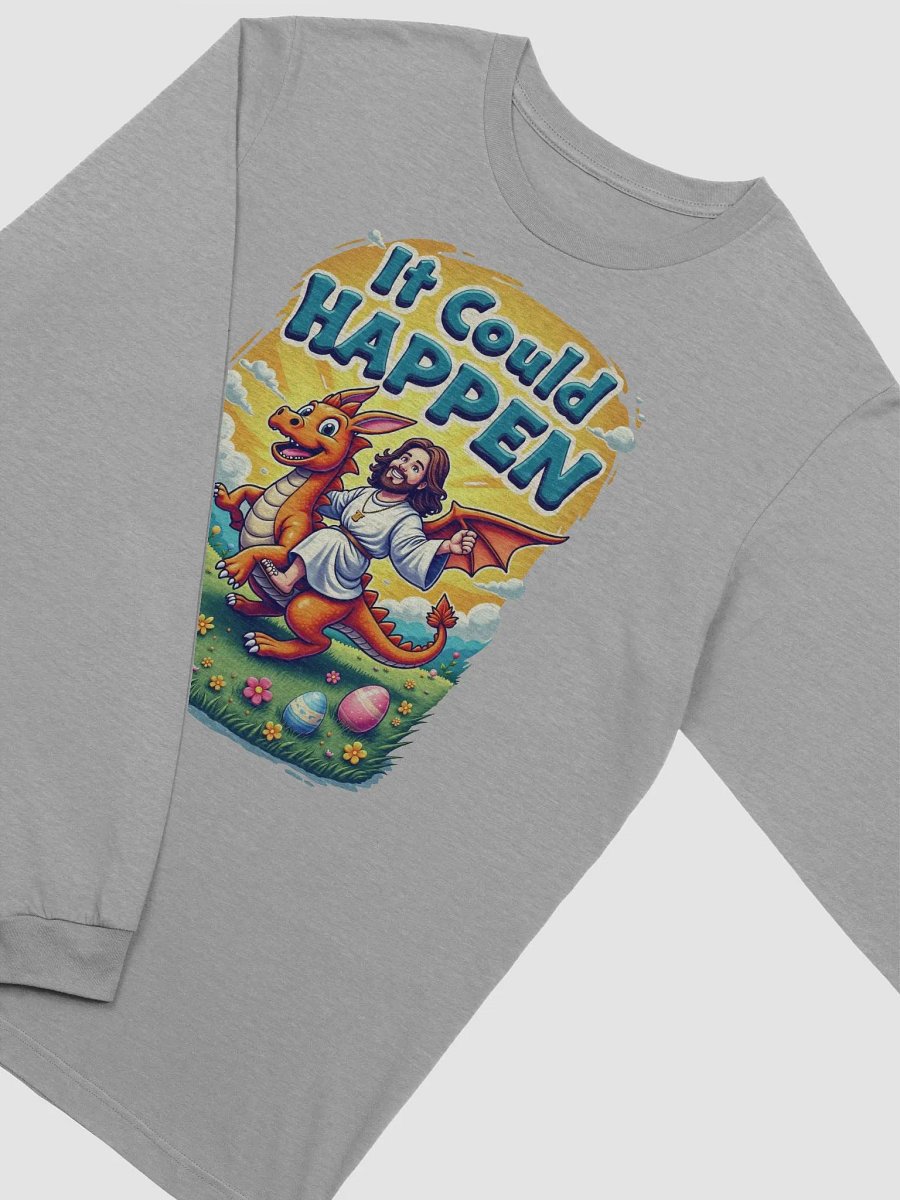 It Could Happen Easter Dragon Long Sleeve Tee product image (45)