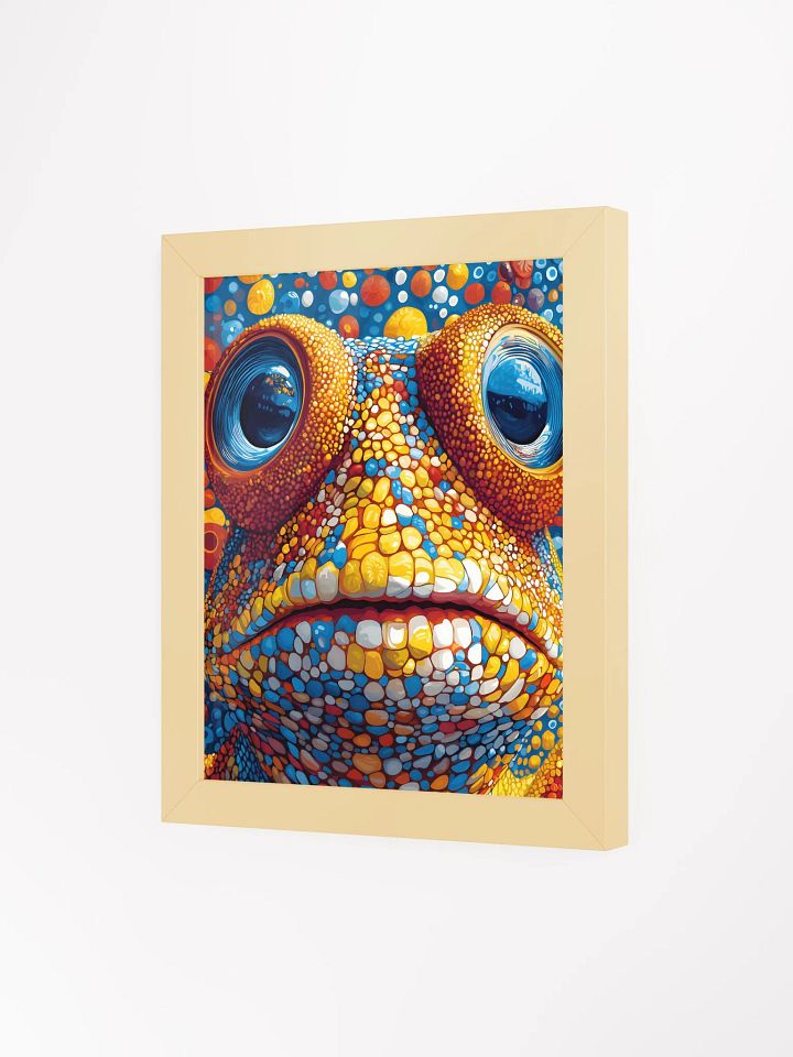 Framed wall art, titled 