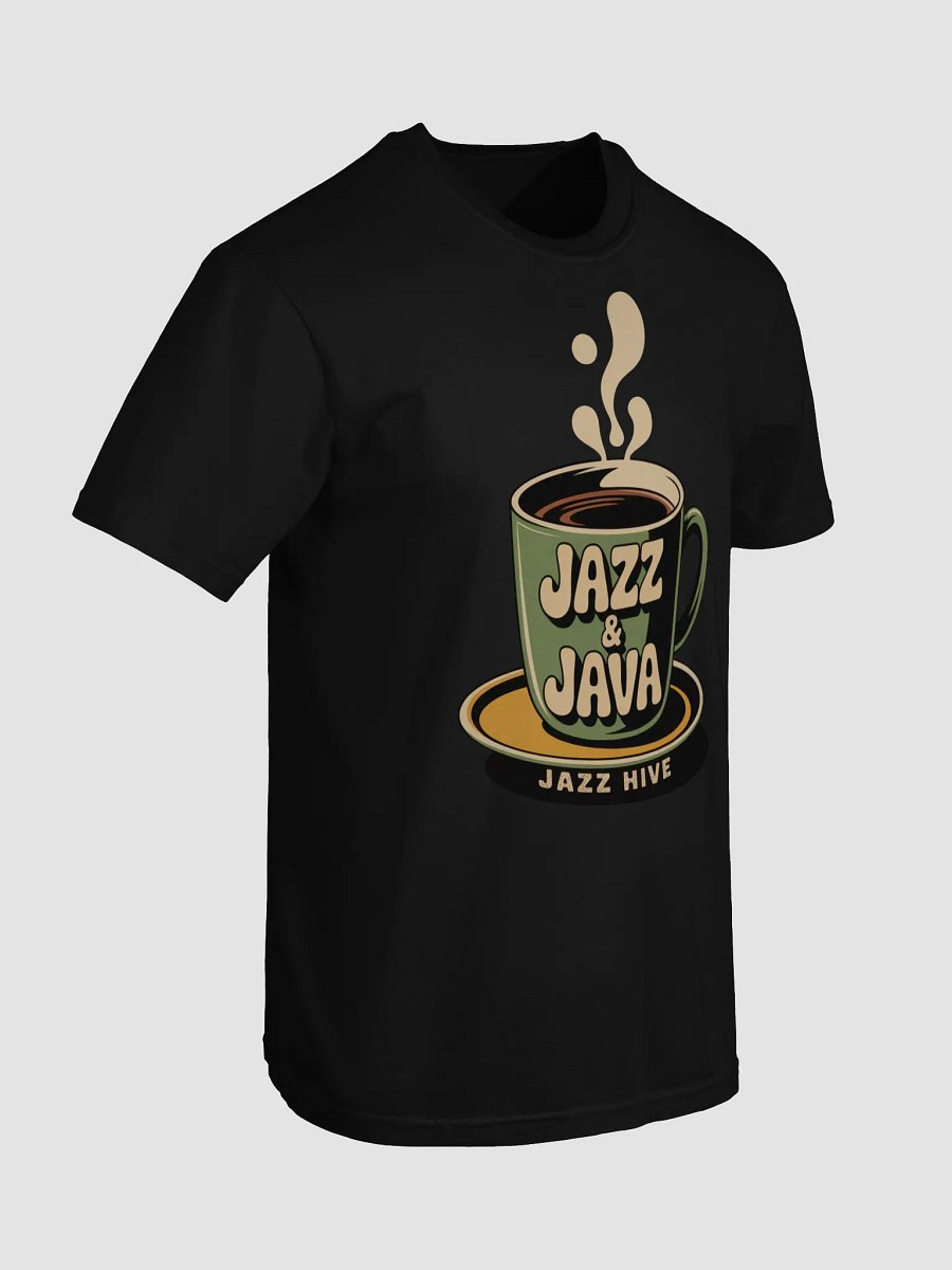 Jazz & Java Retro Coffee T-Shirt – Jazz Hive Music Lover Tee product image (7)