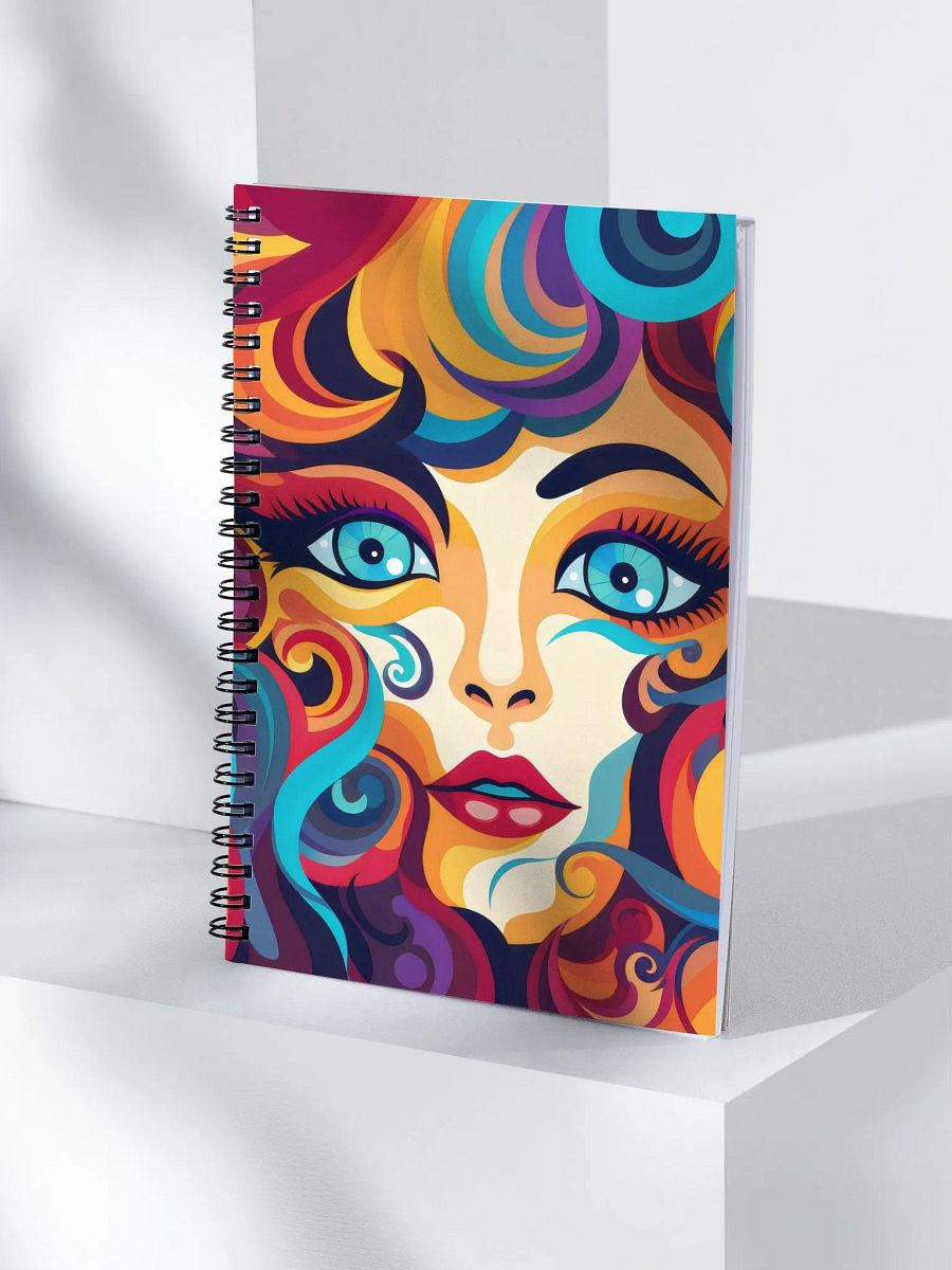 Psychedelic Beauty Spiral Notebook product image (4)