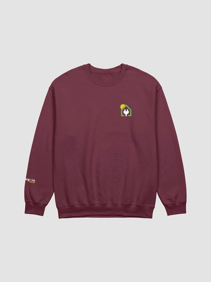 Plug It In Solar High-Quality Classic Crewneck Sweatshirt product image (9)