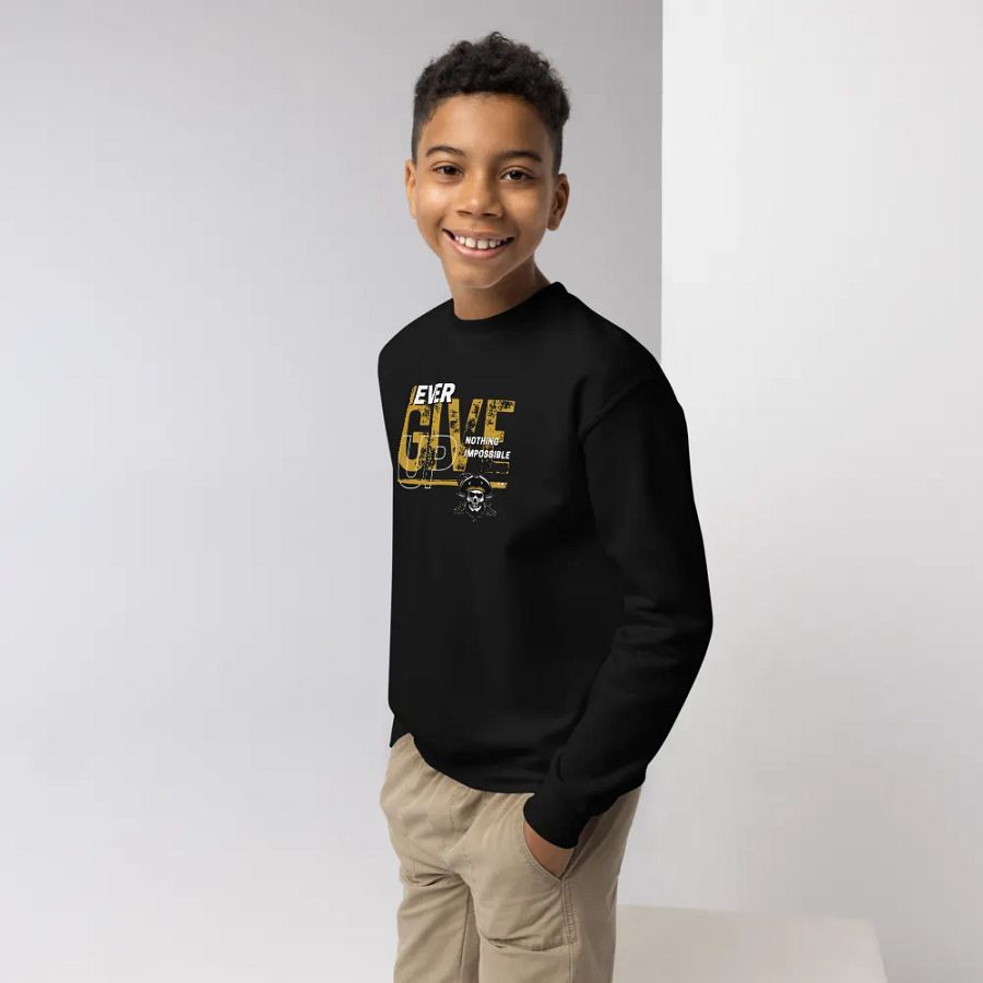 Charleston Pirates Kids Crew Sweater Gildan product image (2)