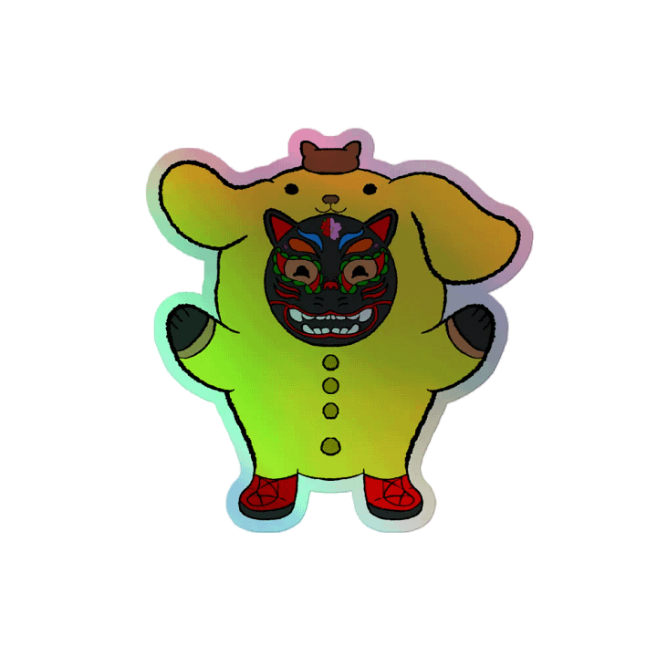 I Got That D.Wrecks In ME! Holo Sticker product image (2)