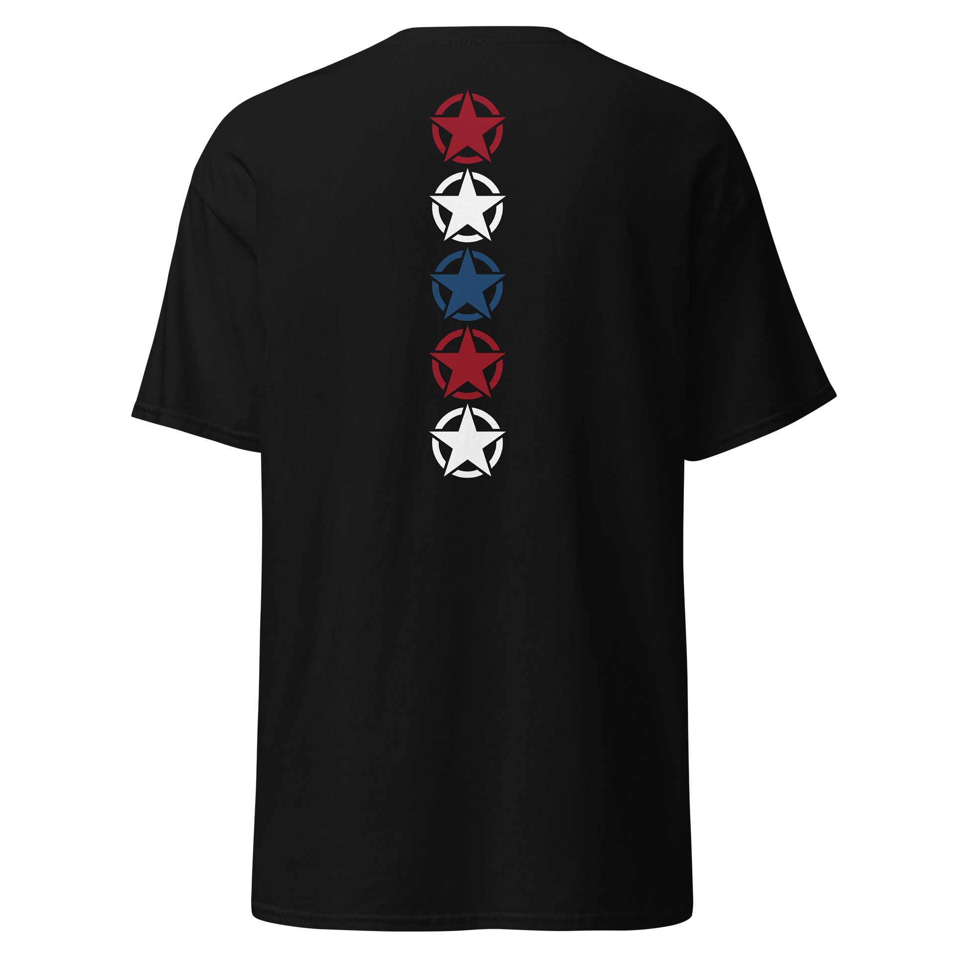 Tri-Star Emblem Streetwear T-Shirt product image (1)