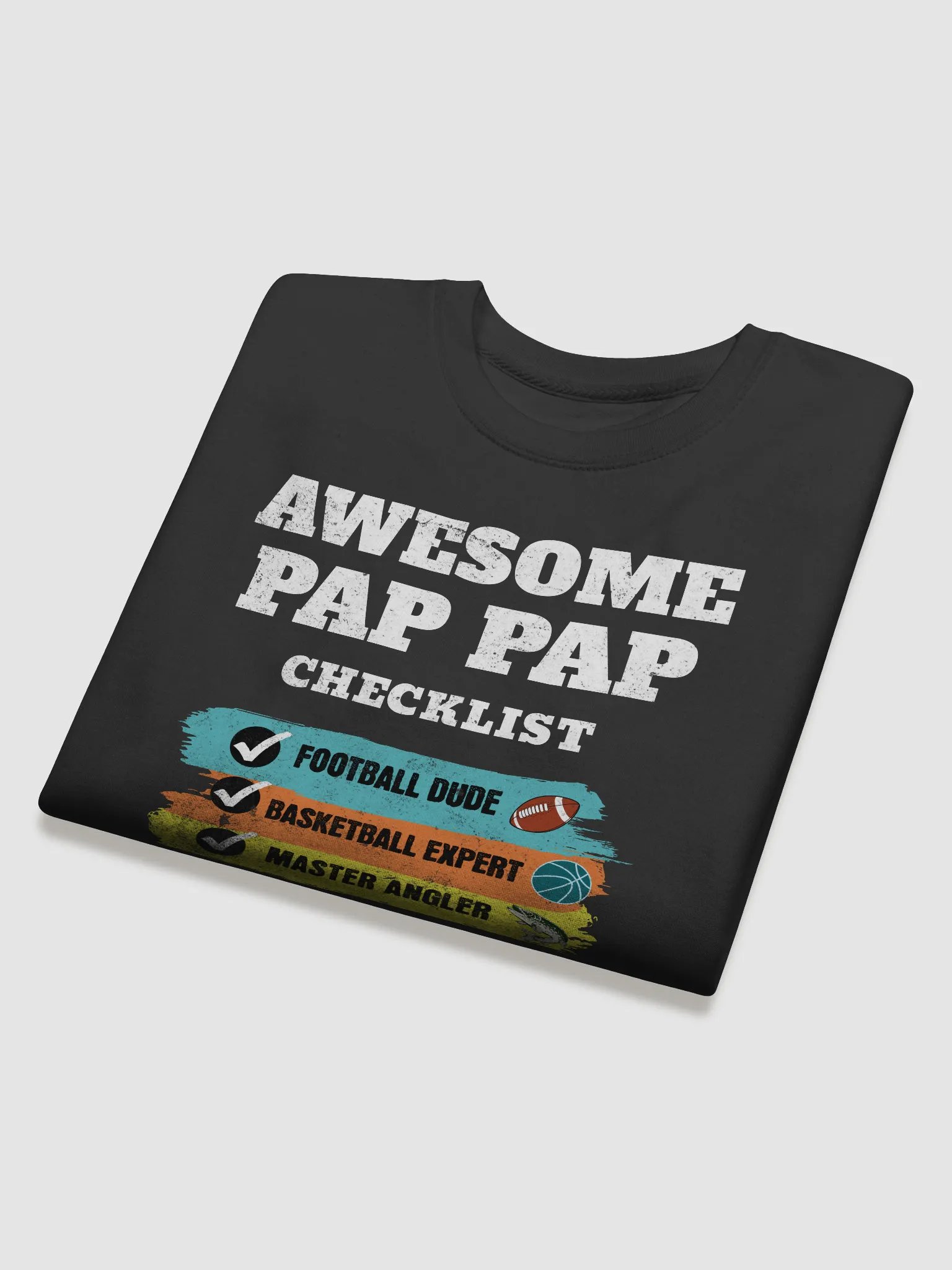 Sports Checklist Pap Pap Premium Sweatshirt product image (19)