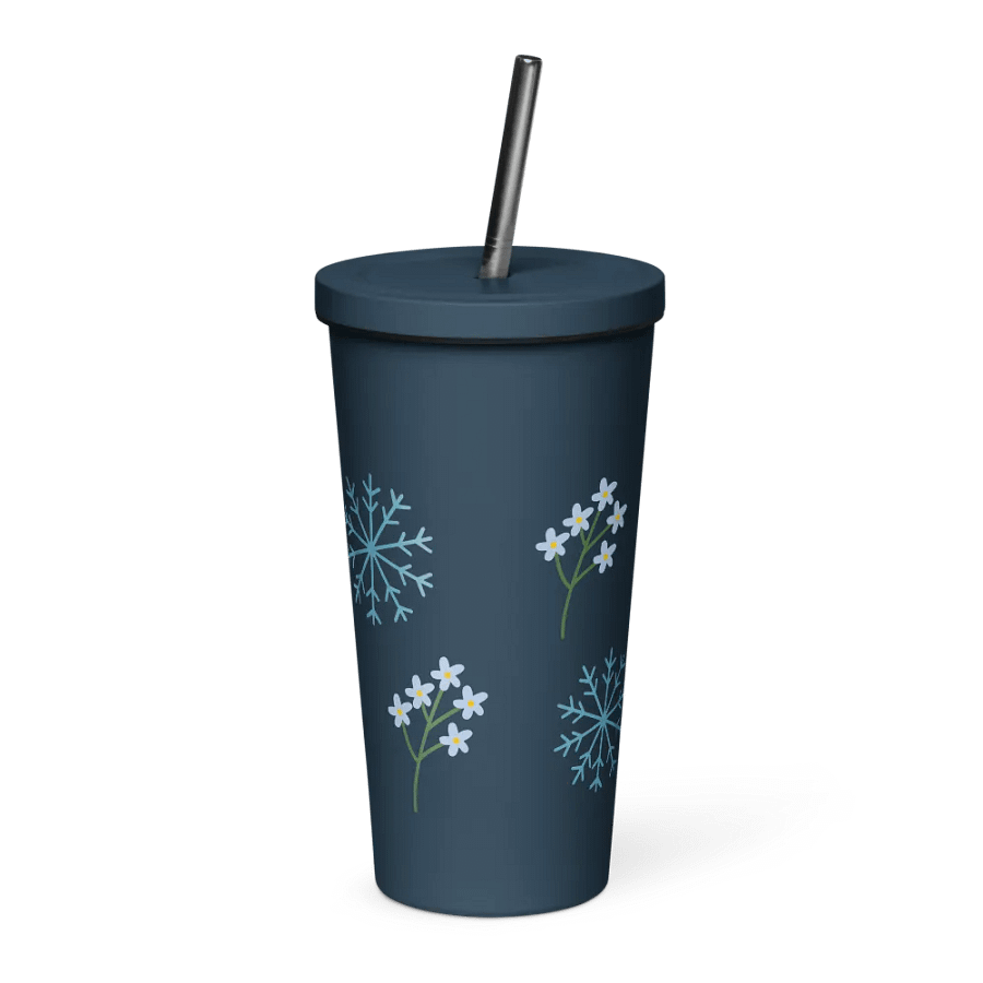 Blossoming Snowflake Insulated Tumbler product image (3)