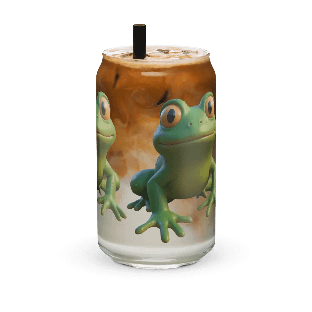 Frogtastic Can-Shaped Glass Set product image (42)