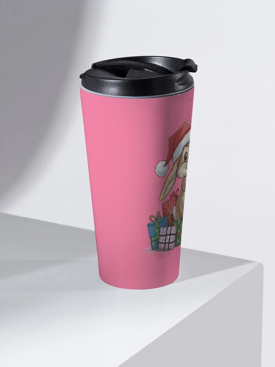 Santa Bunny Stainless Steel Travel Mug product image (2)