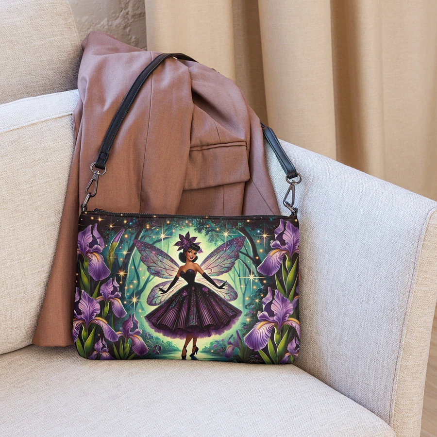 Enchanted Purple Iris Fairy Crossbody Bag - Fairytale Purse product image (16)