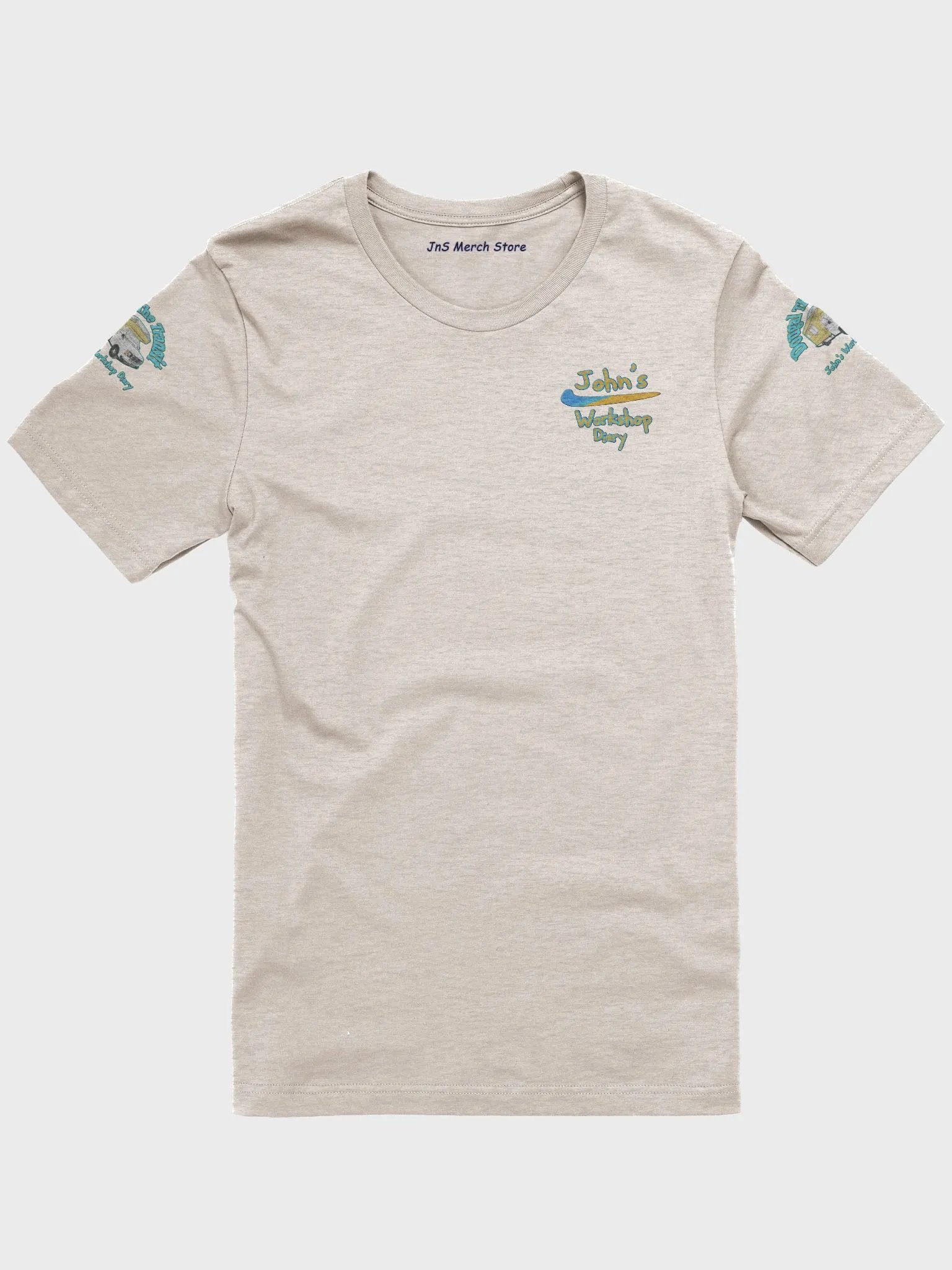 JOHN'S WORKSHOP DIARY DOUGAL THE TRANSIT 3 LOGOS T-Shirt product image (1)