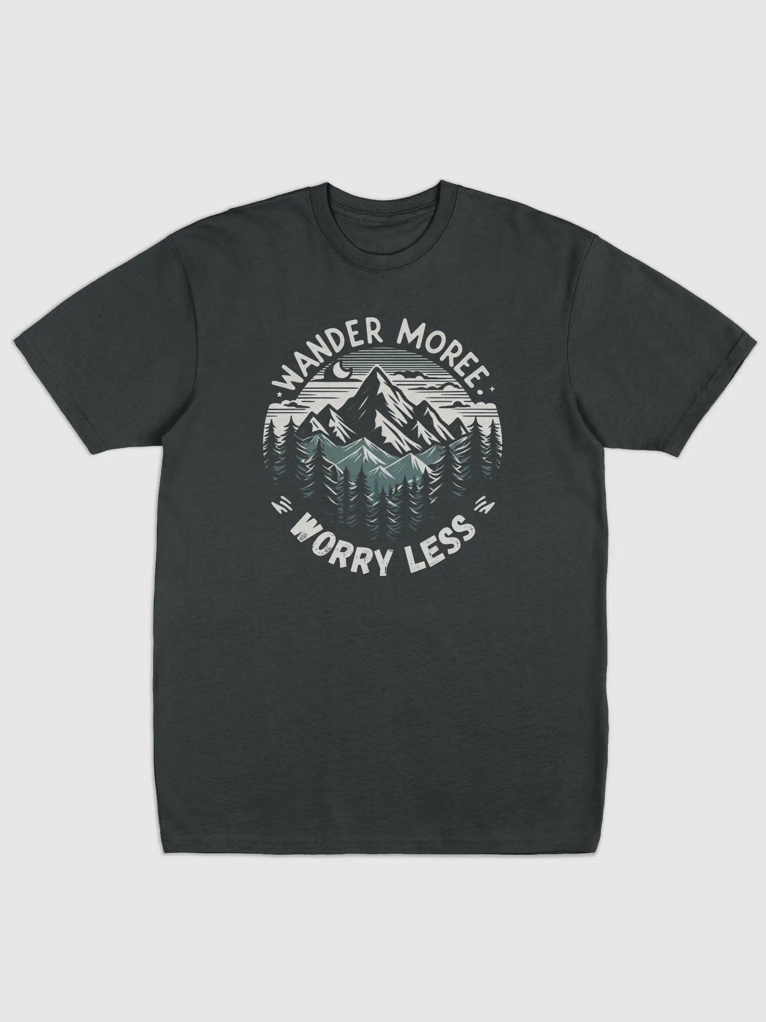 Wander More, Worry Less Men's Premium Tee product image (11)
