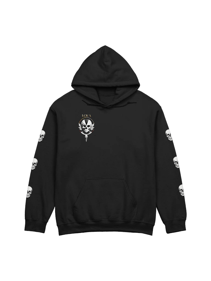 LOVA - Skull Unisex Pull Over Hoodie product image (1)