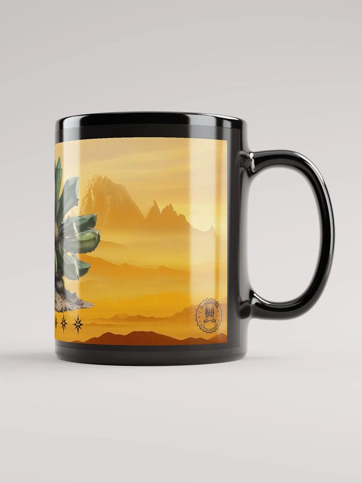 Desert Oasis Ceramic Coffee Mug - Vibrant Cactus Design Luciflora aurorae product image (2)