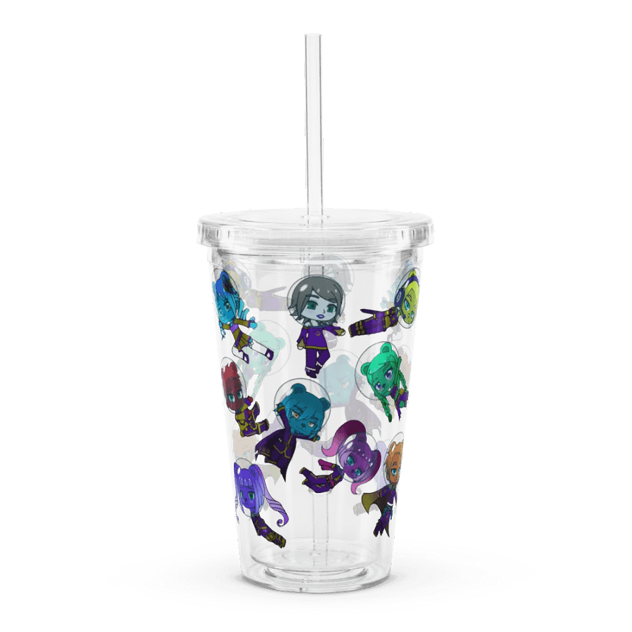 The Shadow Bears (Floating) Plastic Tumbler 16oz product image (4)