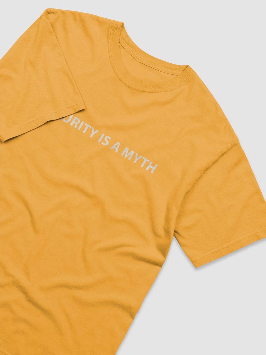 Maturity Is A Myth Mustard Tee product image (3)