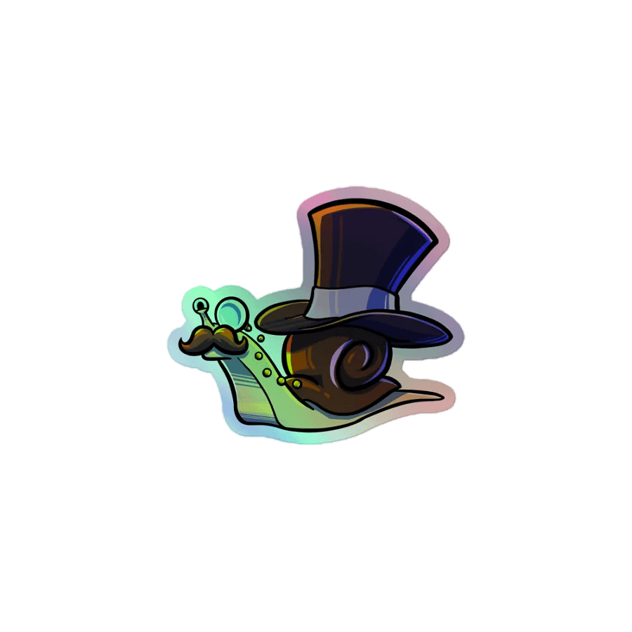 SHINY Snail Sticker product image (1)