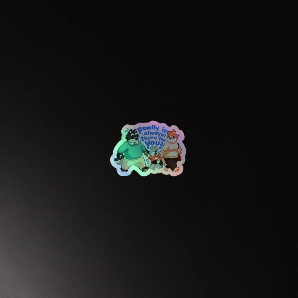 Family! - Holosticker product image (4)
