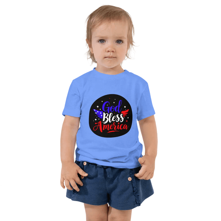 Toddler T-Shirt: God Bless America product image (2)