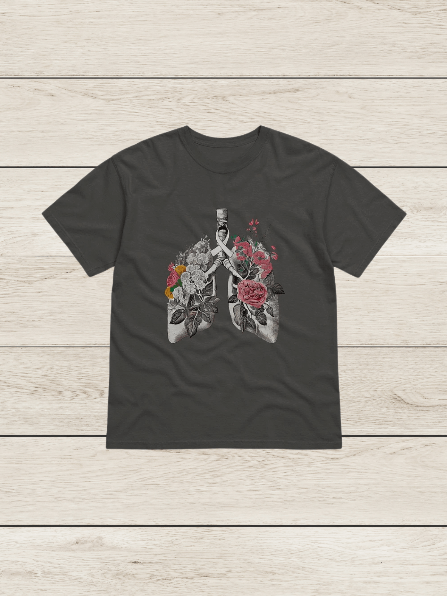 "Lung cancer awareness" t-shirt - COMFORT COLORS product image (4)