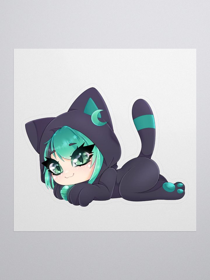 Sleepy Eepy Kitty Mintzey Sticker product image (1)