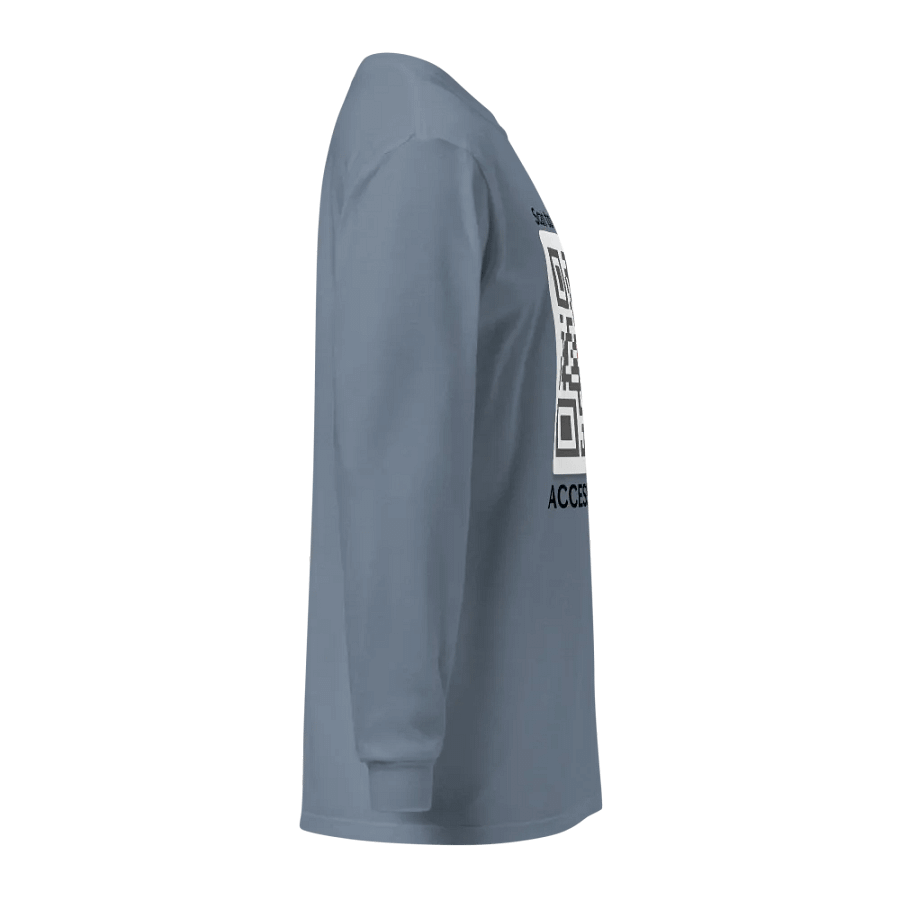 Denied Love QR Code Long Sleeve Shirt product image (9)