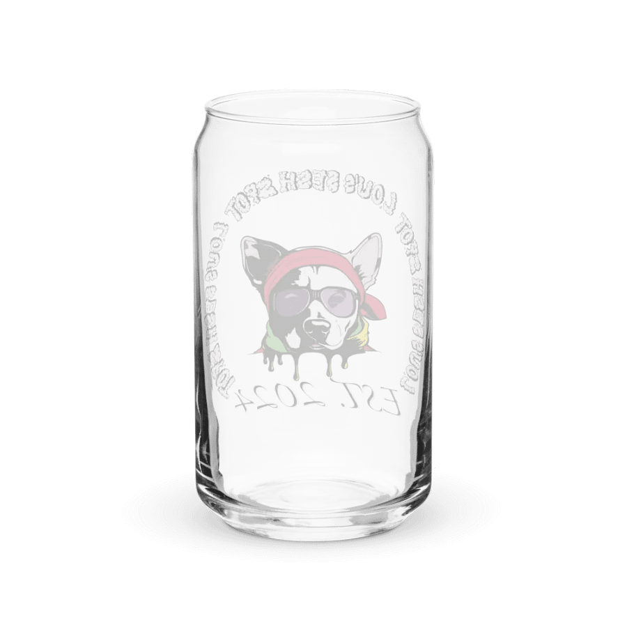 Lou's Sesh Spot Can-Shaped Glass product image (38)