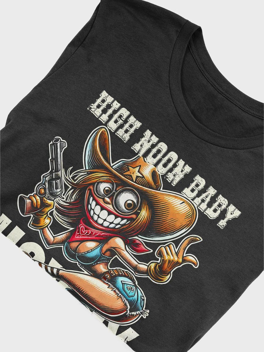 Wild West Cowgirl Cartoon T-Shirt product image (3)