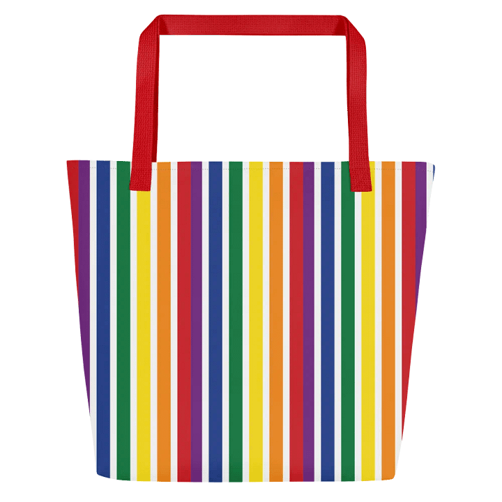 Rainbow Stripe Tote product image (2)