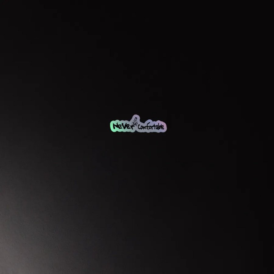 NEVER COMFORTABLE STICKERS - V.1 product image (3)
