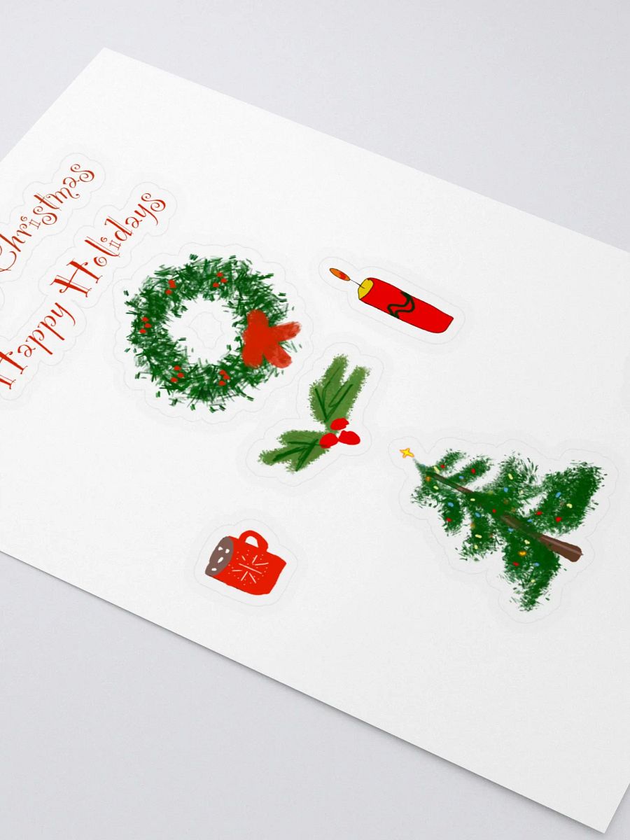 Festive Holiday Sticker Sheet Set product image (3)