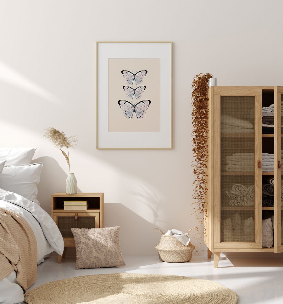 Butterfly Trio Matte Poster product image (37)