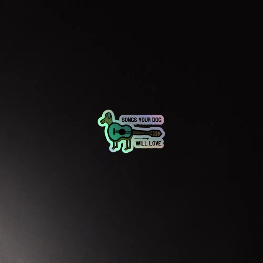 songs your dog will love sticker product image (4)