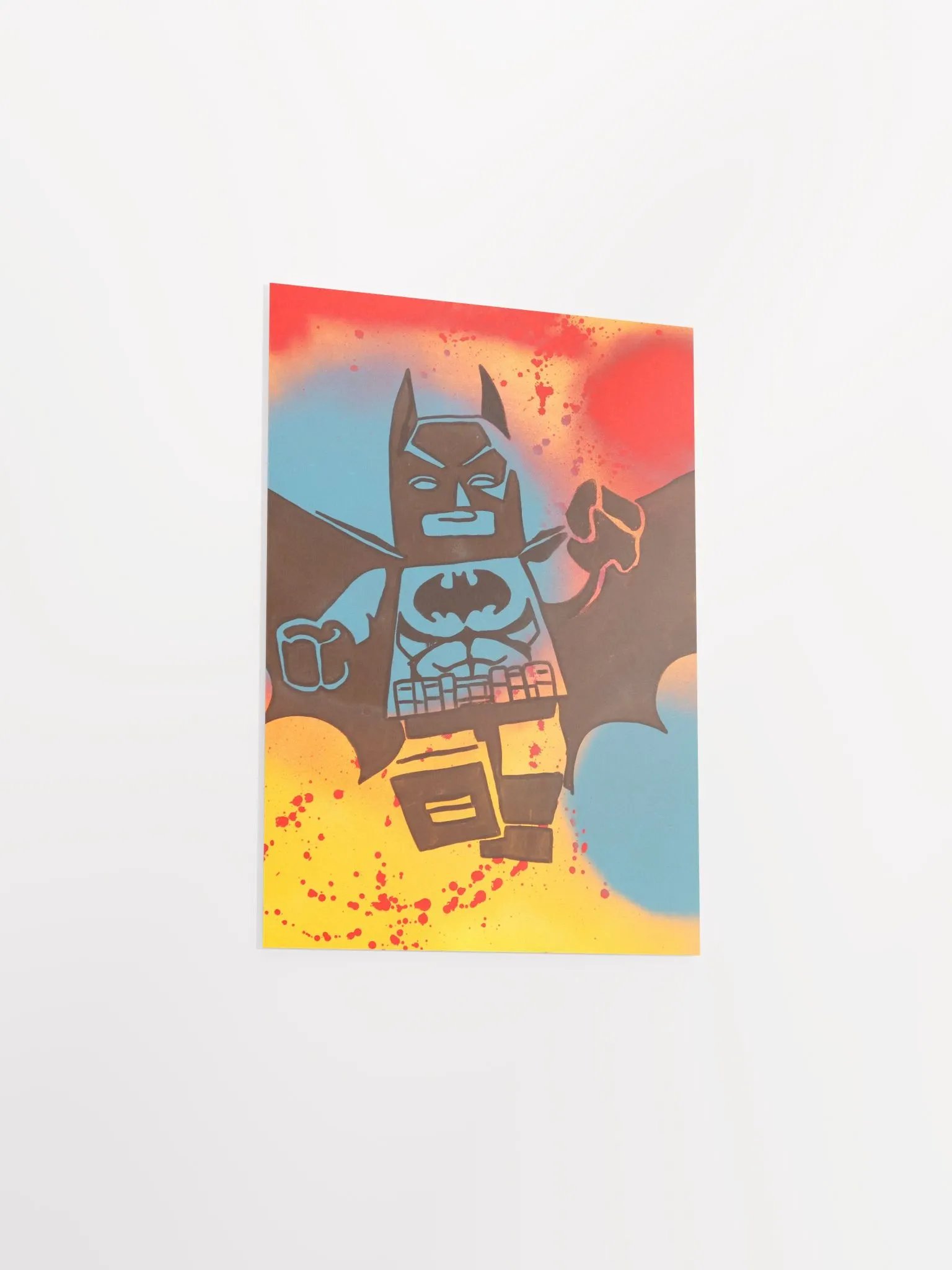 Bat Hero Matte Poster product image (14)