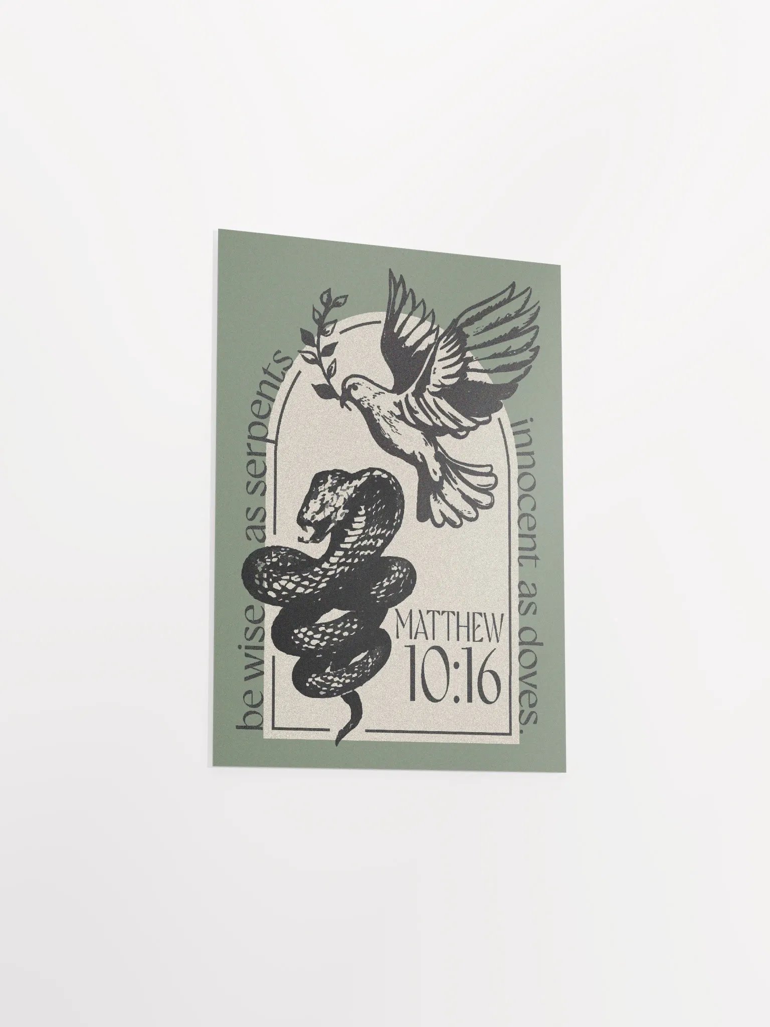 Matthew 10:16 Print product image (3)